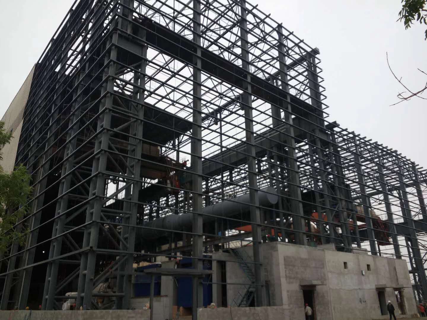鋼結構樓房廠房施工